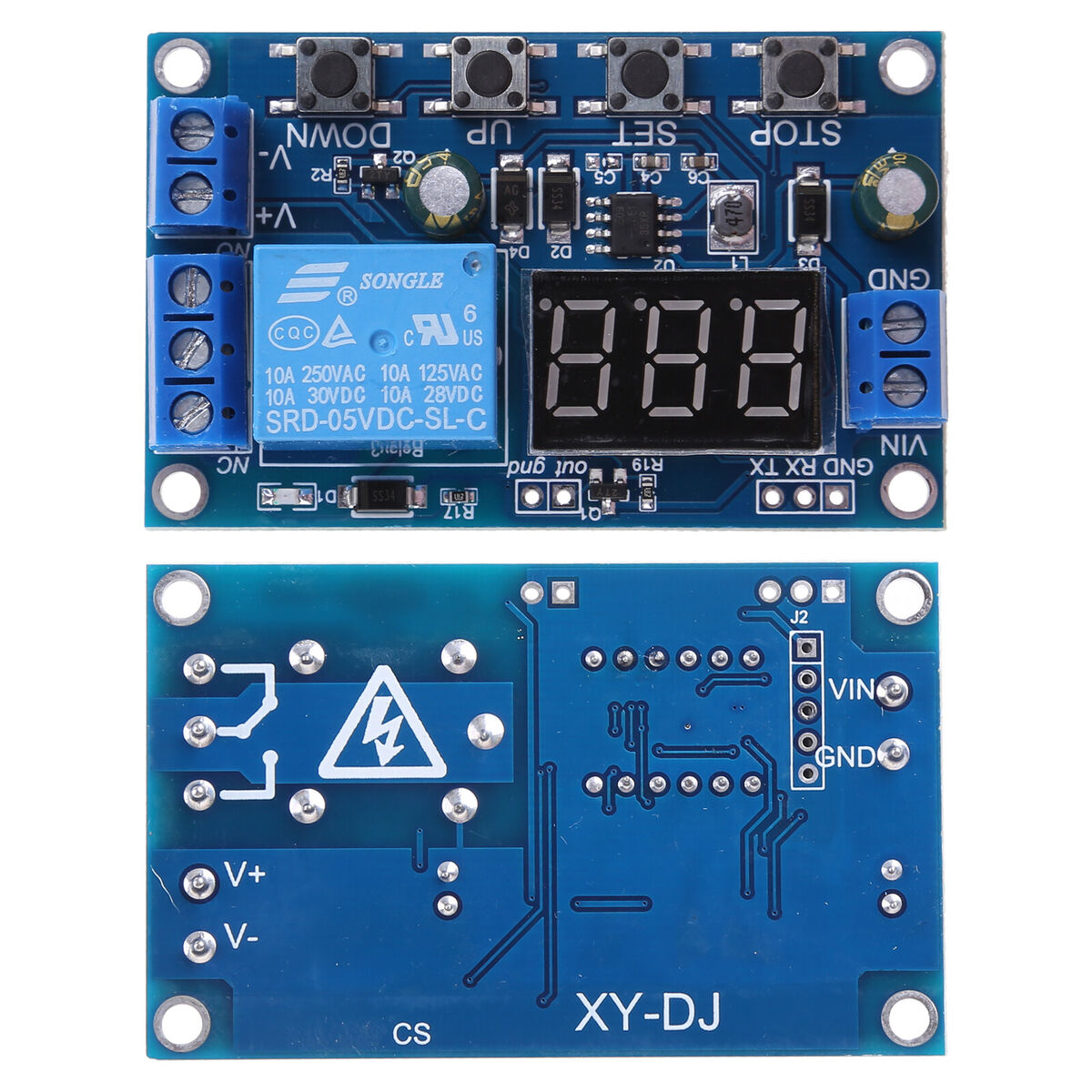 18650 Lithium Battery Charger Board with Over Charge Discharge Protection 6-40V