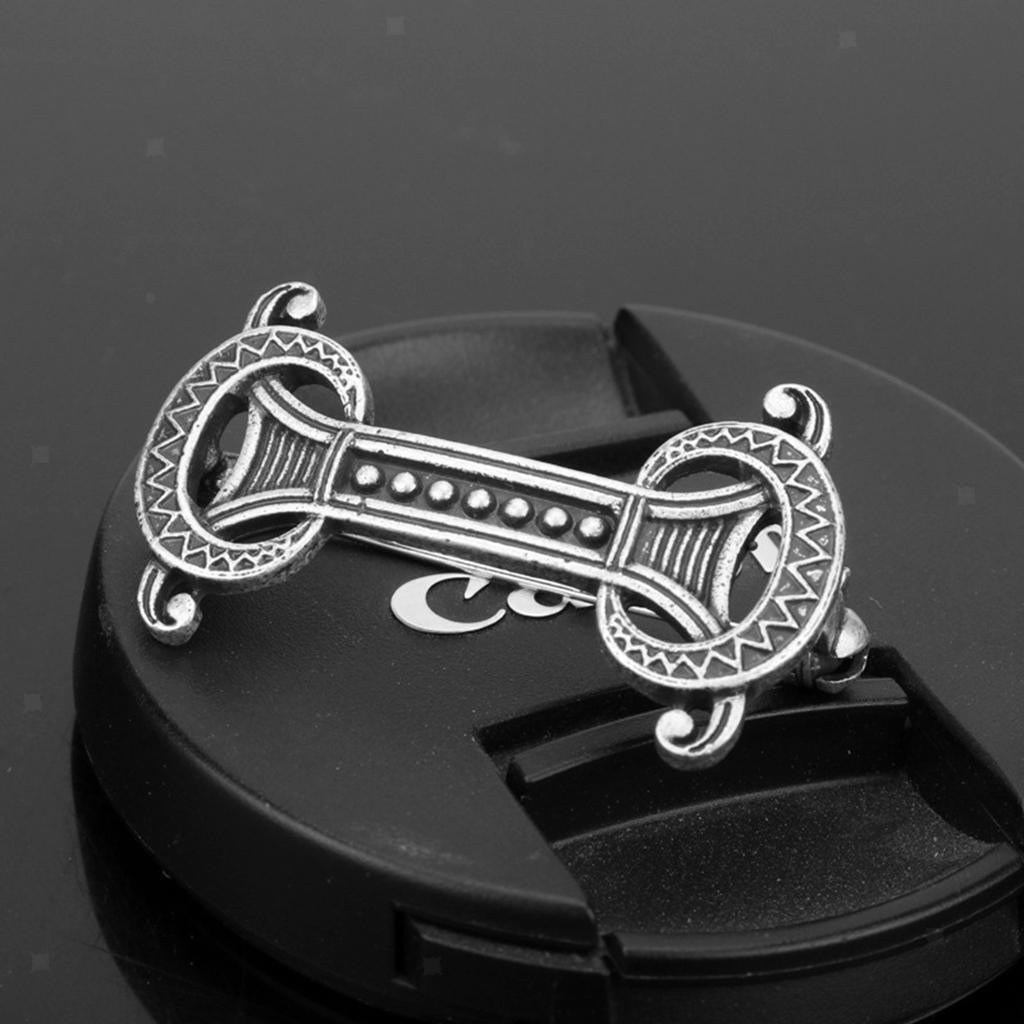 8 lot Carved  Symbol Brooch Badge  Nordic Shawl Sweater