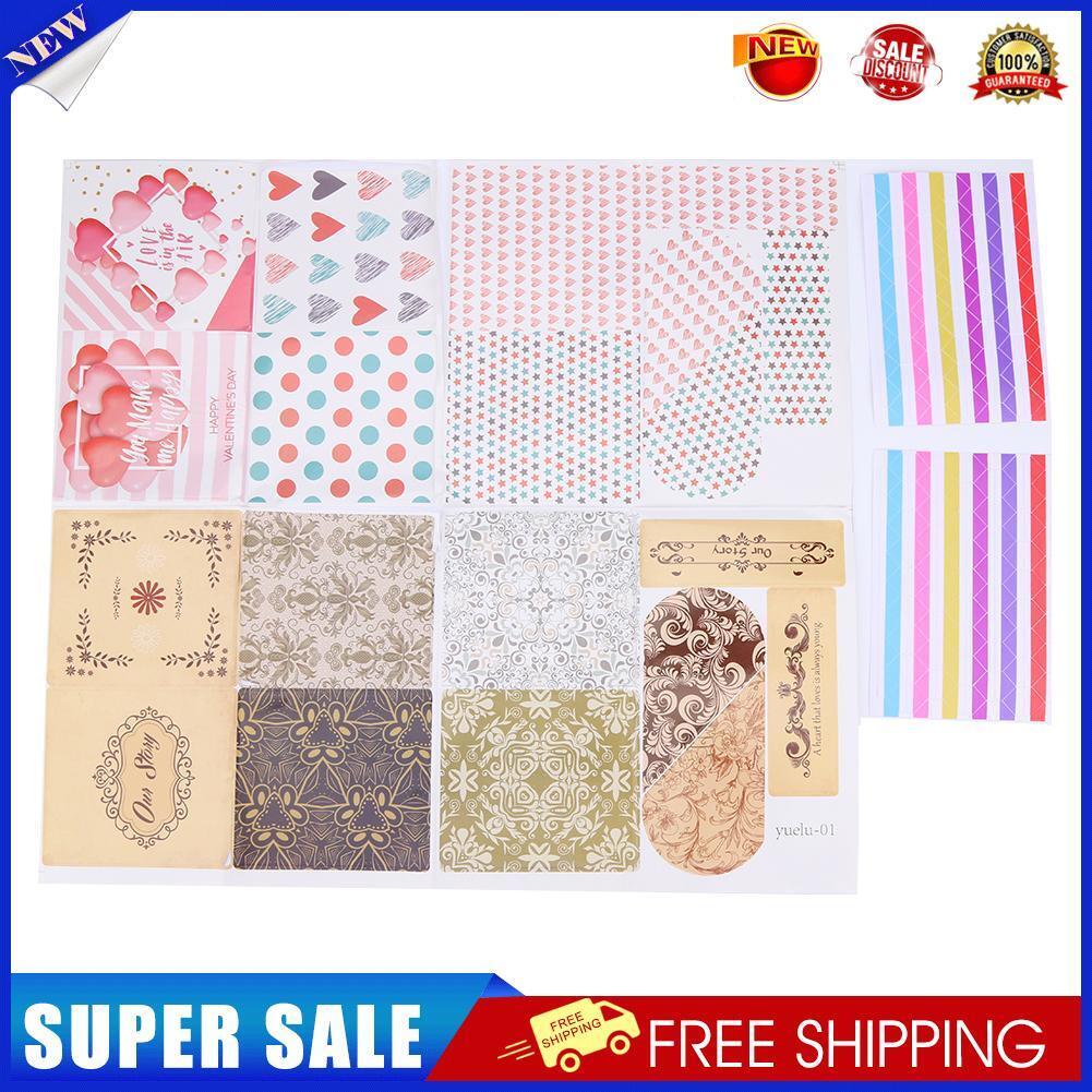 DIY Surprise Love Explosion Box Gift Accessories for Scrapbooking Album (B)