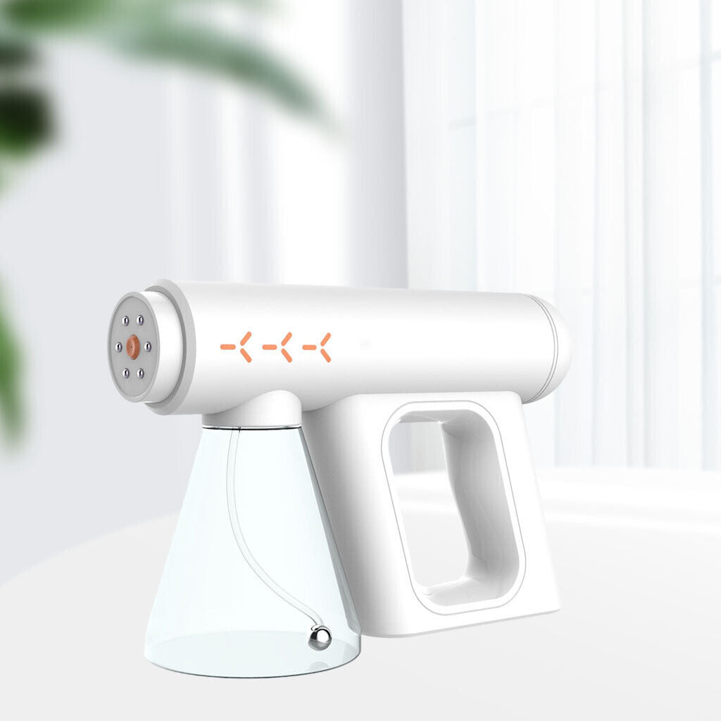 300ML Blue Light Nano Spray Disinfection Sprayer Gun Fogger Rechargeable