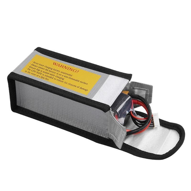 2pcs Explosionproof Bag Large Capacity Lipo Battery Storage Guard Safe Pouch