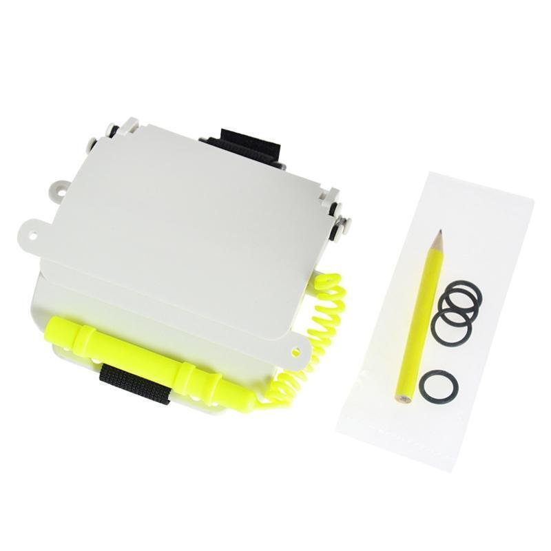 Underwater Writing Slate, 3 Panels Wrist Writing Dive Slate Communication Tool