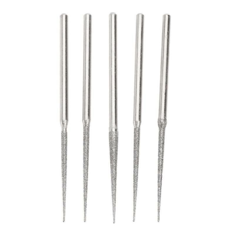 5 Pcs/set Spherical Head Diamond Grinding Bits Rotary Tools Woodworking
