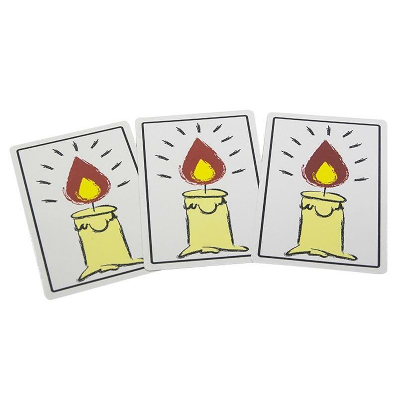 Relighting Candle Magic Cards Puzzle Game Magic Tricks Magic Props Amazing Magic