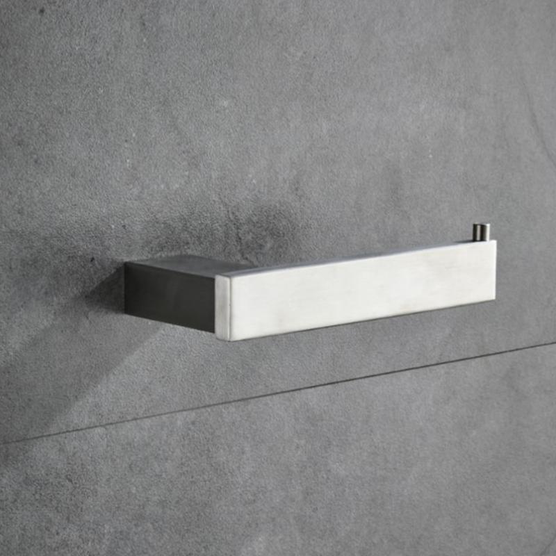 Toilet Paper Holder Wall Tissue Roll Dispenser Bathroom Towel Rack Save Space