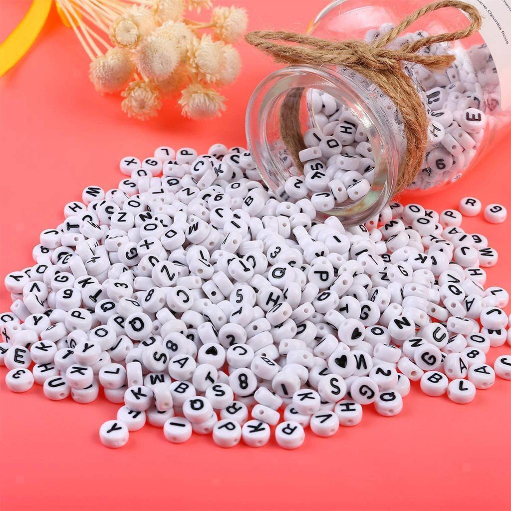 7162Pcs    with Letter  for Jewelry Making Supplies Kit