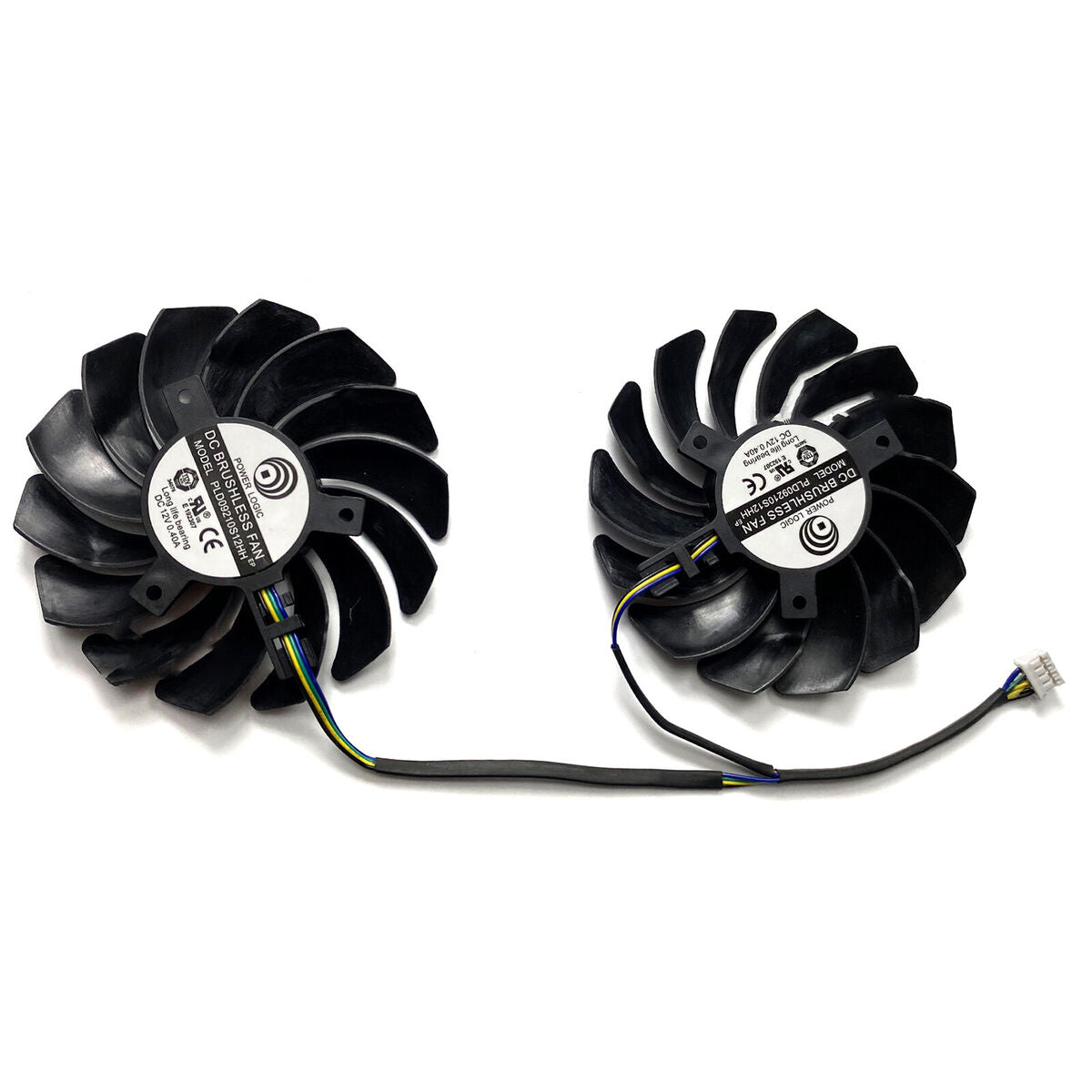 2x PLD09210S12HH Cooling Fan for MSI GTX1050 1050ti 2GB/4GB GAMING X Cooler Fans