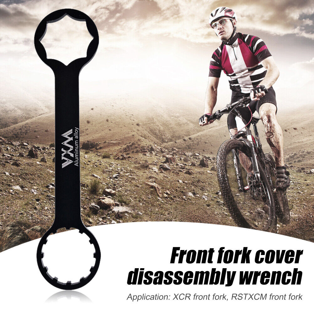 VXM Cycling Bottom Bracket Front Fork Repair Wrench for XCR RST XCM (Black)