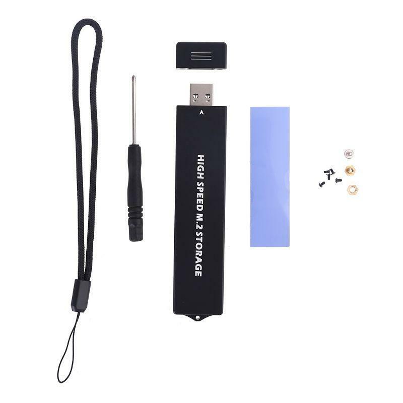 PCI-E NVME NGFF to USB 3.1 M.2 SSD Hard Disk Case Enclosure for 2242/2260/2280