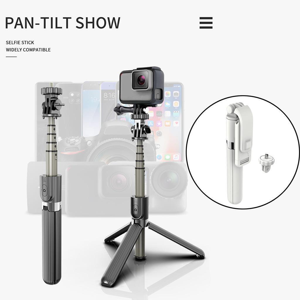 Wireless Selfie Stick, Extendable Aluminum Alloy Selfie Stick Tripod with