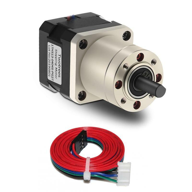 27:1 Planetary NEMA 17 Step Motor 2 Phase 0.067Degree 0.4A Stepping Motor 42mm