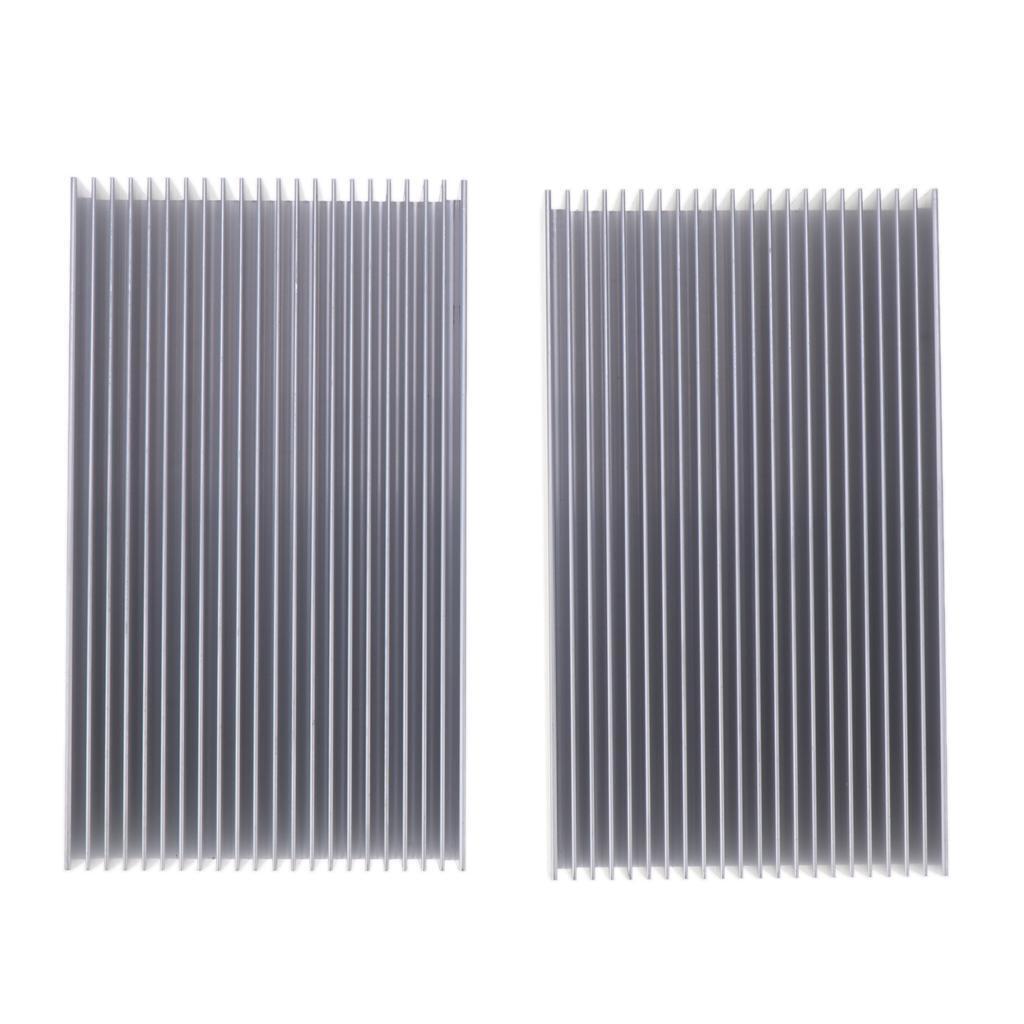 Aluminium Radiator Heatsink Heat Sink 120x69x27mm (Pack of 2)