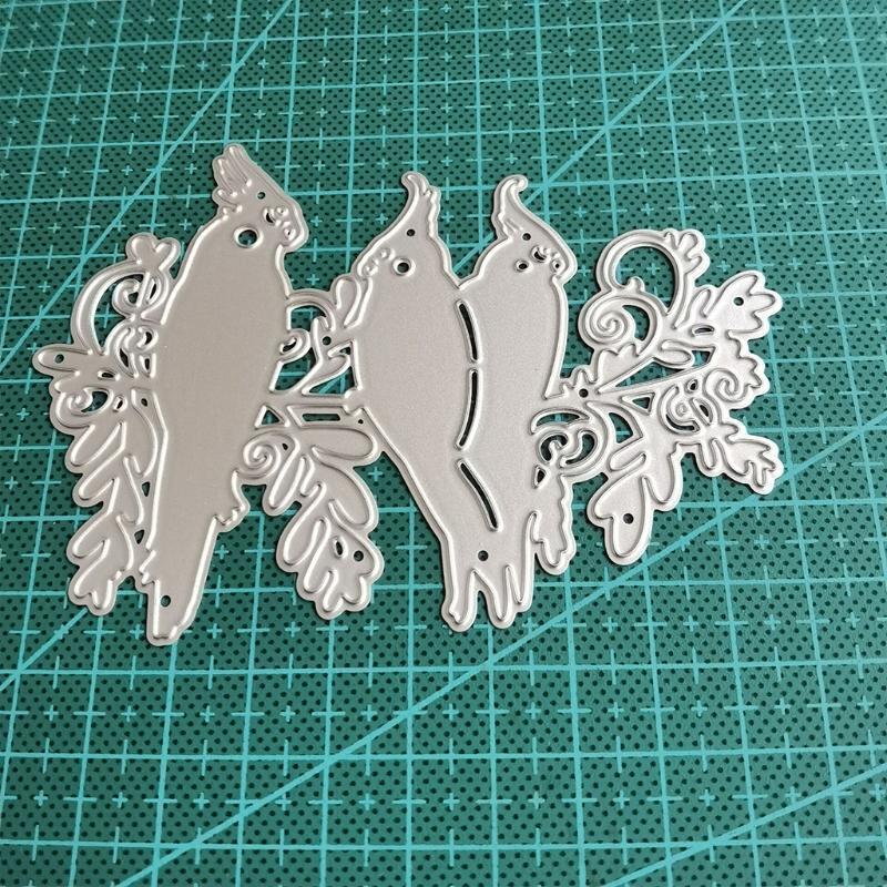 Cute Birds Metal Cutting Die for DIY Paper Crafts Photo Album Home Decorations