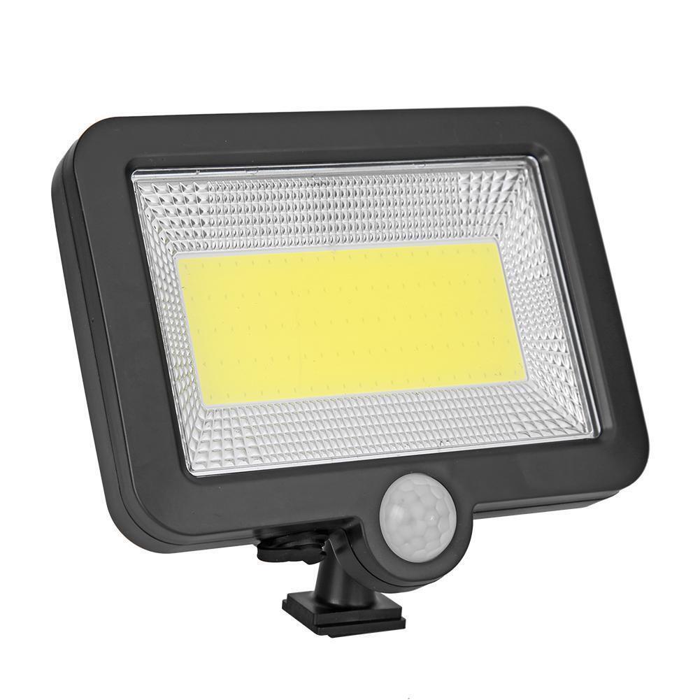 2pc COB 100LED Solar Lamp Motion Sensor Waterproof Outdoor Path Night Light