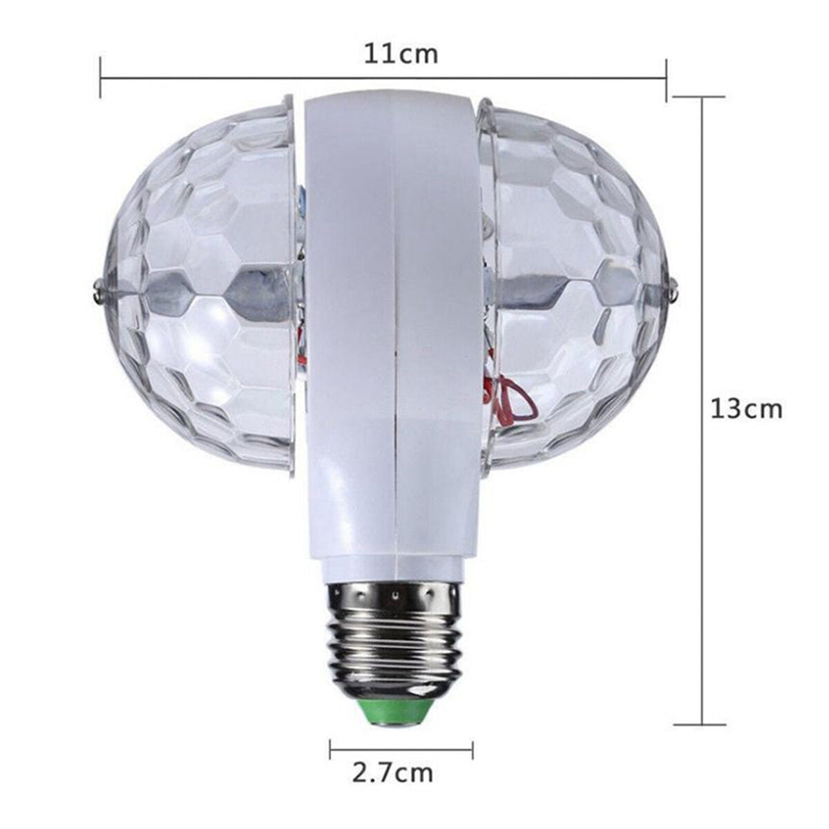 Ball Light Strobe Lights for Parties-6W E27 RGB Multicolor Led Party