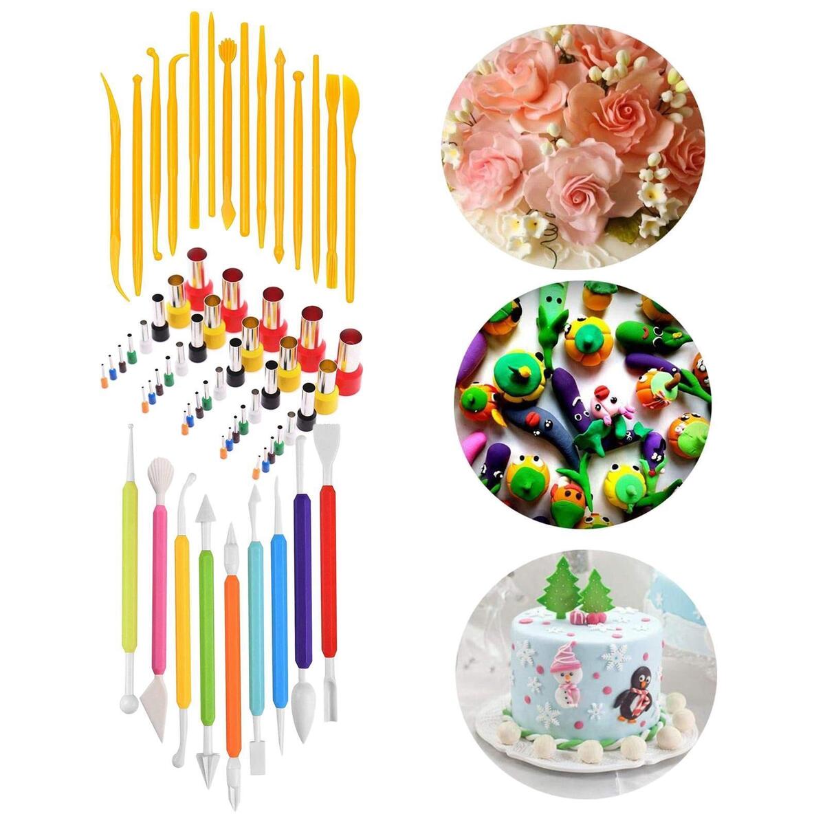 63x DIY Polymer Clay   Cut Cutting   Circle Shape Cutting