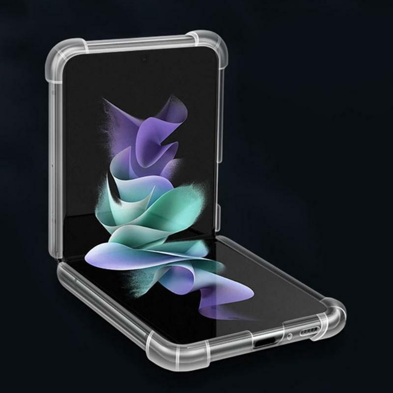Super Practical Four Corners Drop Resistance Transparent Phone Case for ZFlip 3