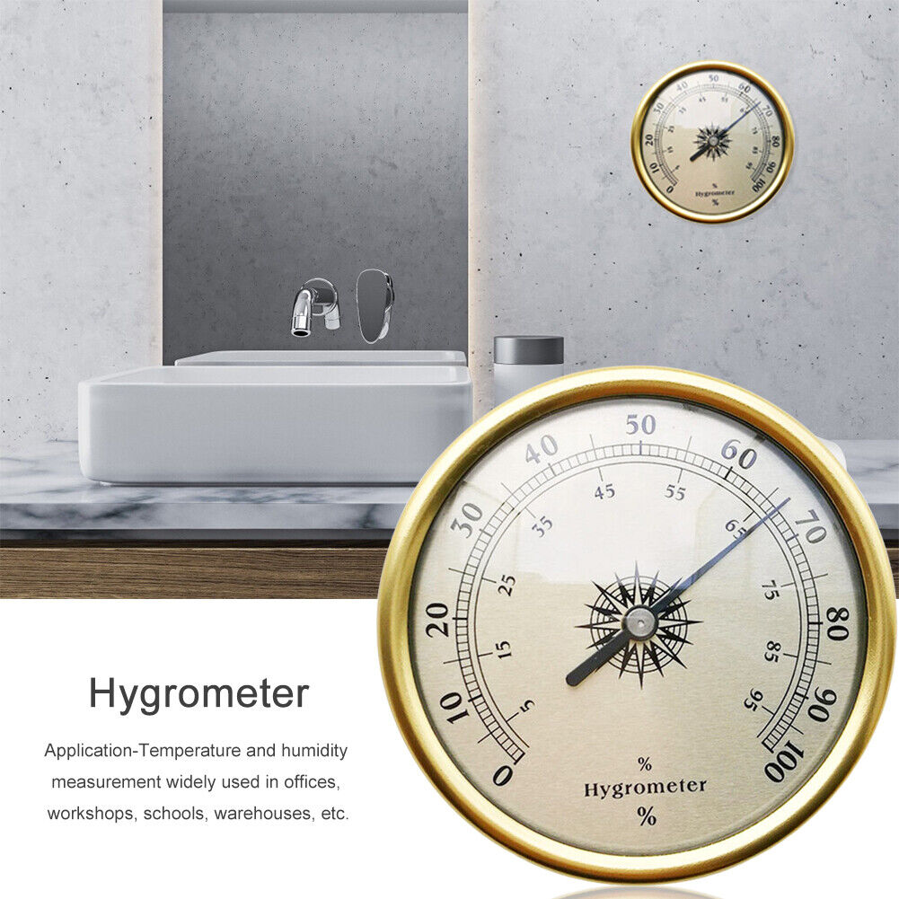 2-in-1 Pointer Hygrometer Thermometer Mechanical Humidity Temperature Meter