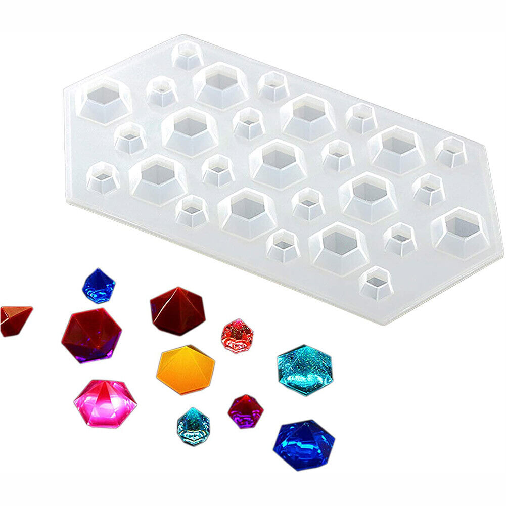Diamond Shape Ice Ball Mould Silicone Whiskey Cube Maker Mold Party Supply