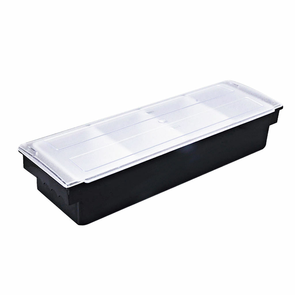 Large Condiment Server Organizer on Ice with Containers and Lid  Serving Bar