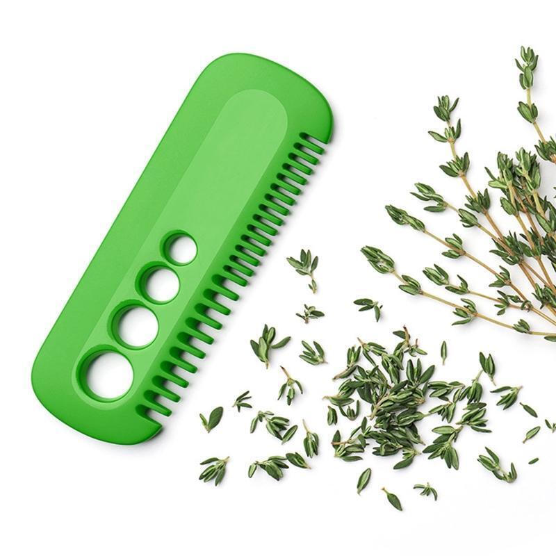 Vegetable Herb Eliminator Leaf Peeler Kale Stripping Comb Multifunctional Slicer