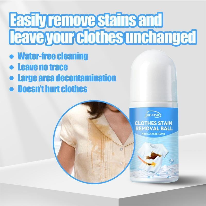 Laundry Stain Remover Pen Natural Treater Clothes for Wine Spills Coffee Soda