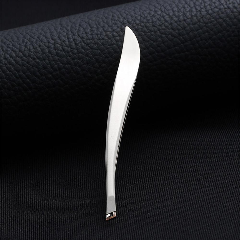 Face Hair Removal False Eyelash Clip Angled Eyebrow Tweezers Brow Trimmer