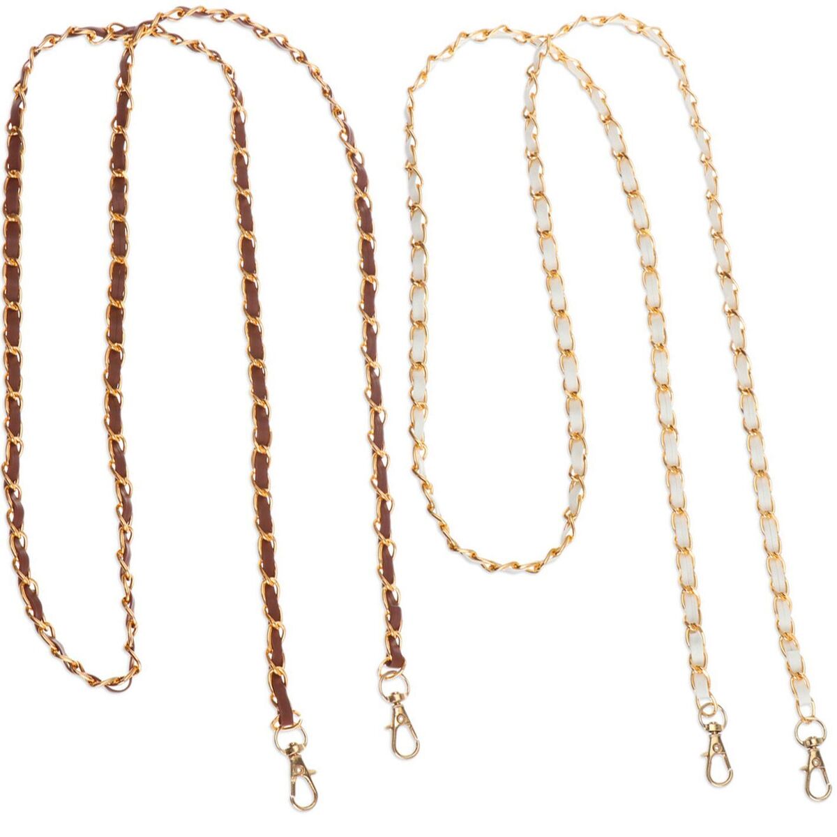 Leather Backpack strap Handbag Chain Decorative Chain Shoulder Bag aiguillette