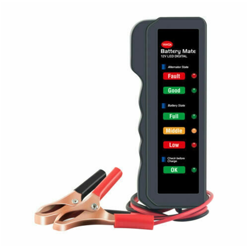 12V Battery Alternator Tester Battery Detector Diagnostic Tool Circuit Tester