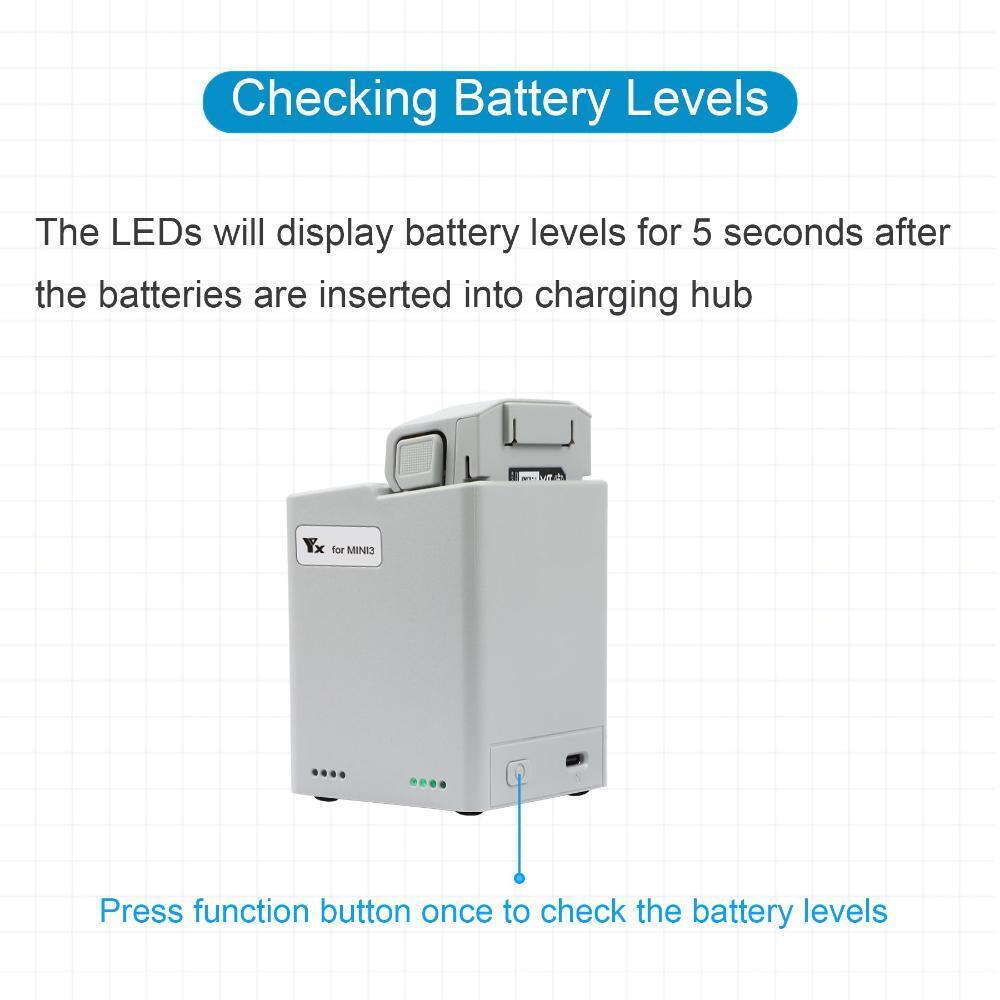Charging Hub Battery Charging Butler Battery Charger Two-Way For DJI Mini 3 Pro