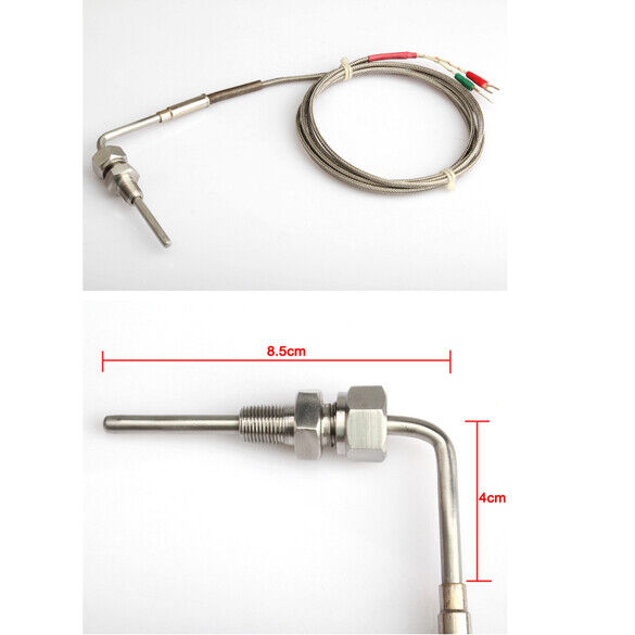 2M EGT K Type Thermocouple Exhaust Probe High Temperature Sensors Threads N