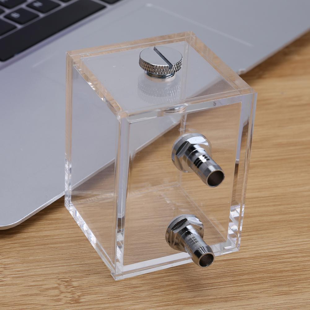 Water Tank for PC Water Cooling System with 2pcs Tube Connecters 1pc Block
