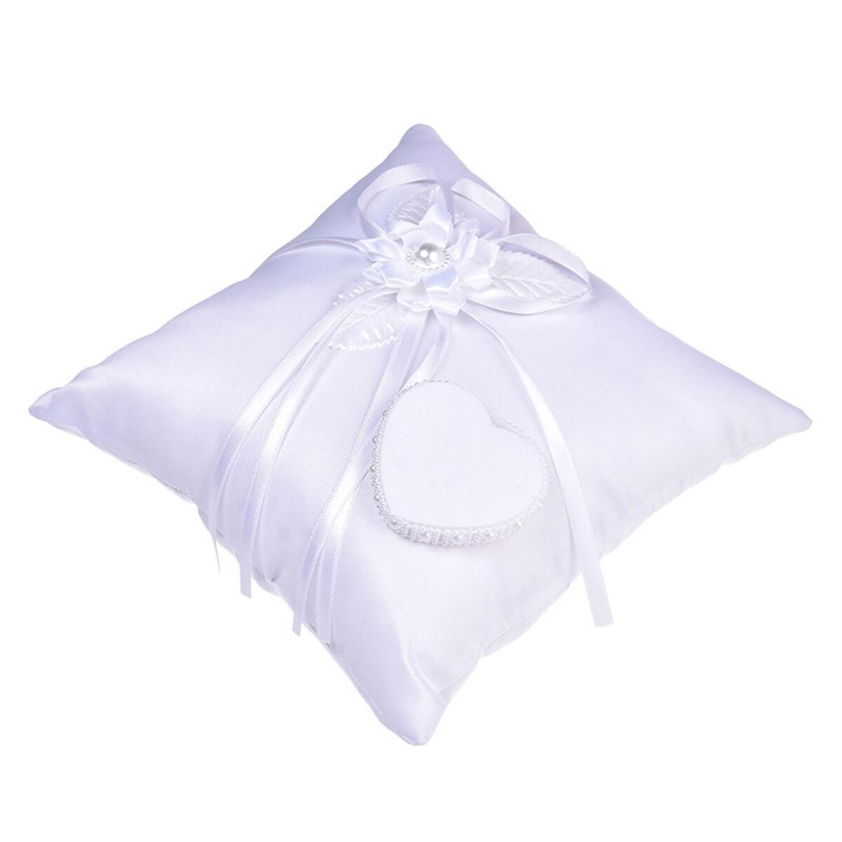 Rings Pillow Handmade Rings Bearer Cushion Rings Holder for
