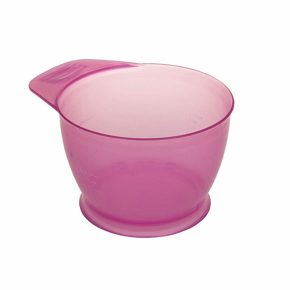 Hair Styling Tool Plastic DIY Hair Dye Hair Color Mixing Bowl Measuring Bowl