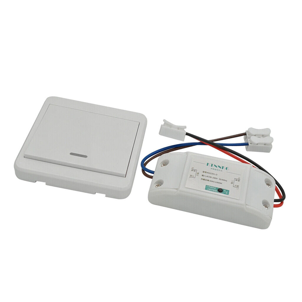 220V  Wireless ON/OF Lamp Remote Control Switch Receiver Transmitter