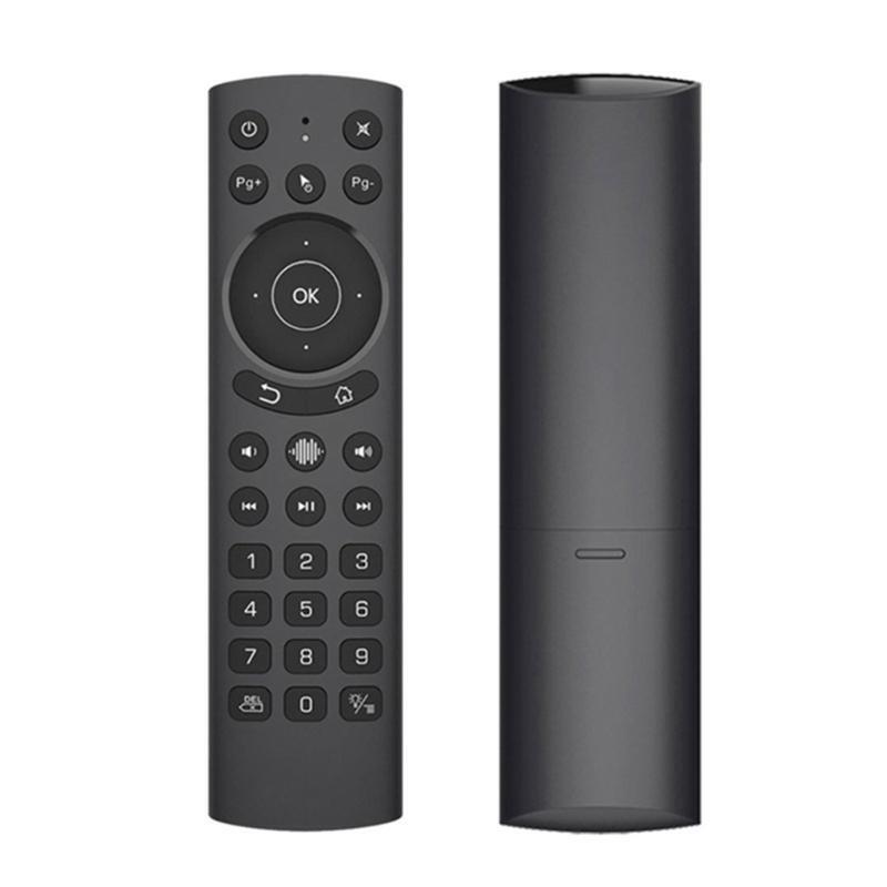 Voice Remote Air Mouse Remote, 2.4G RF Wireless Remote Control for Android Box
