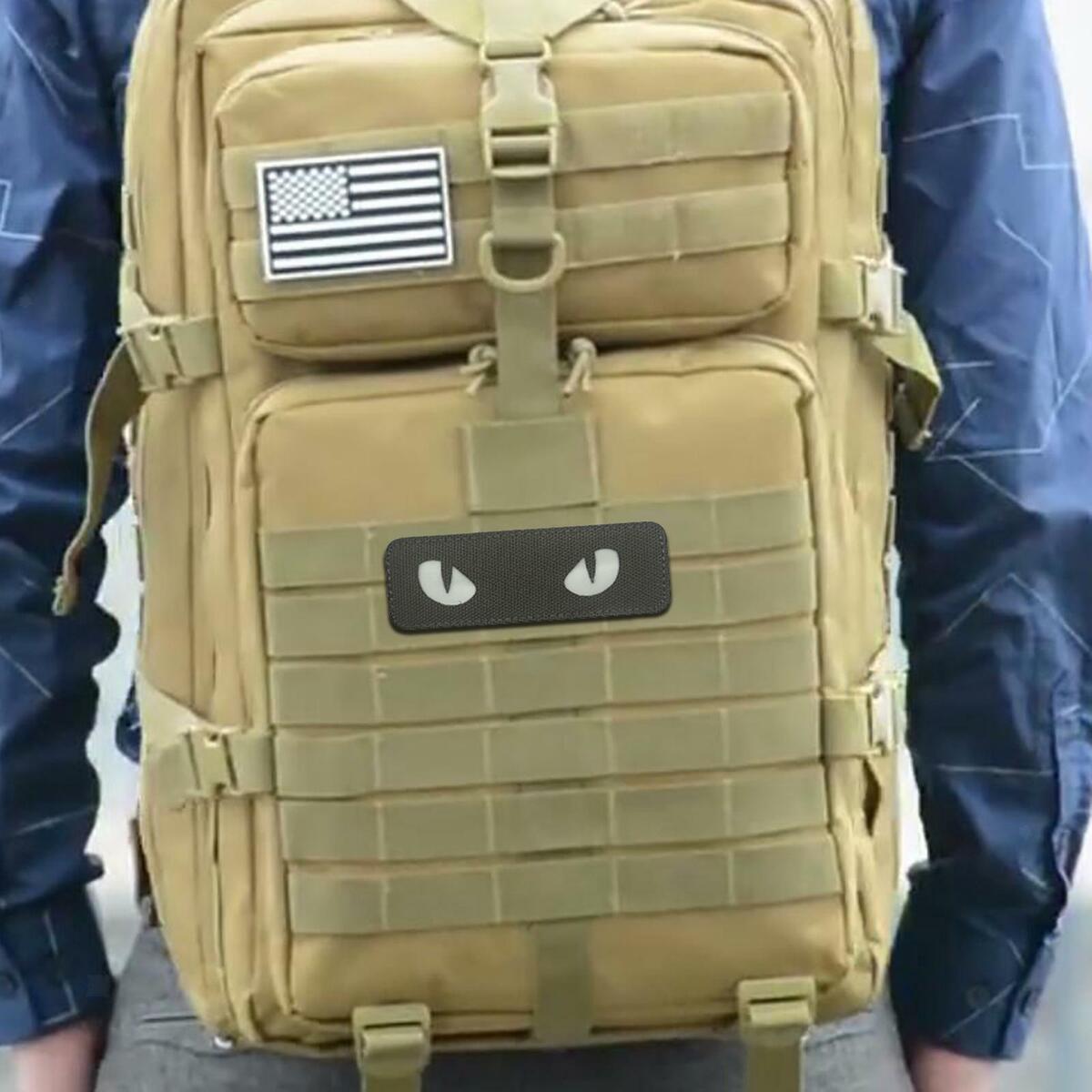 Embroidered  Patches Glow  Dark for  Helmet Backpack