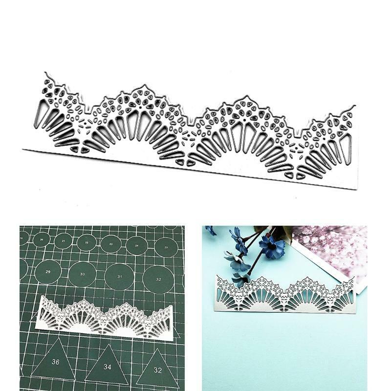 Fan Frame Metal Cutting Dies Stencil Scrapbooking DIY Album Paper Embossing