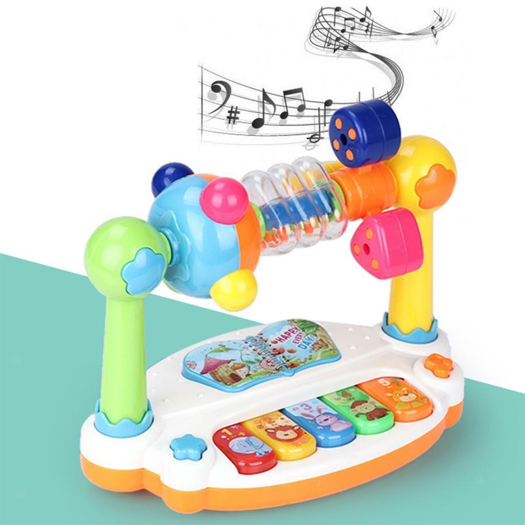 Plastic  Instrument Activity Rotatable Baby Motor Skill Interaction