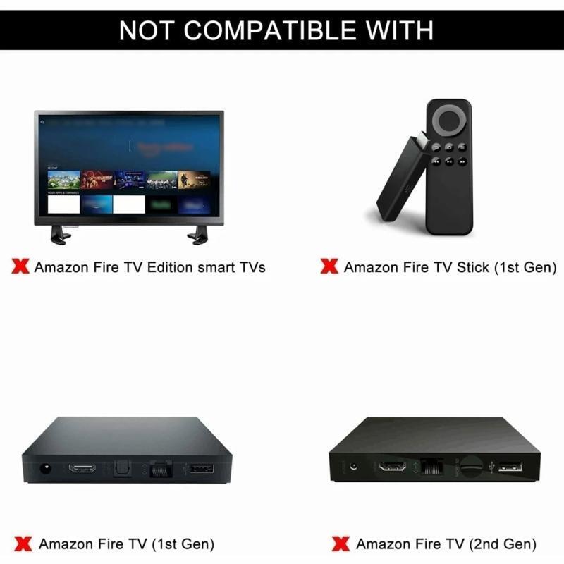 Universal Voice Remote Control Replacement Fit for AmazonFireTV Stick 3nd Gen