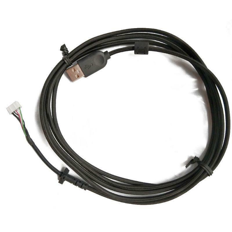Durable Nylon USB Soft Mouse Cable Line Replacement Wire For logitech G403 Mouse