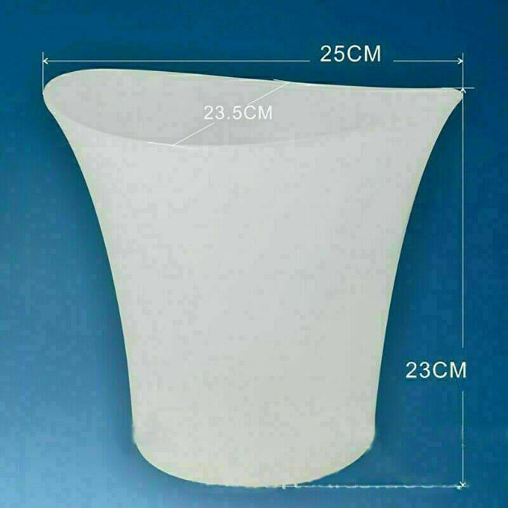 Light Up Bar Wine Drinks Cooler Table Light LED Ice Bucket 5L Color Changing