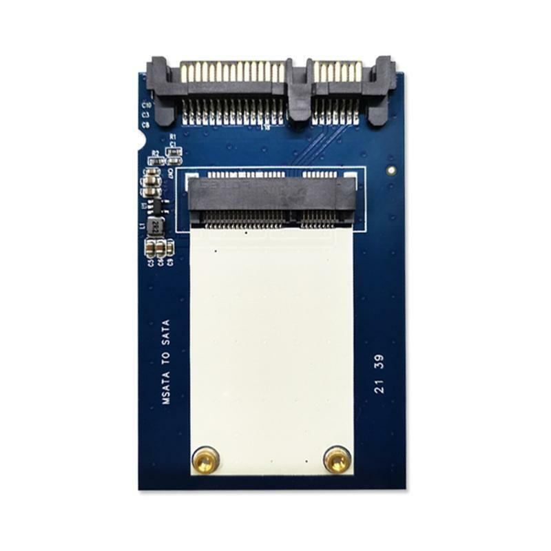 2.5" Sata to MSATA SSD PC Host Transition Adapter Solid State Disk Card 750Mb/s
