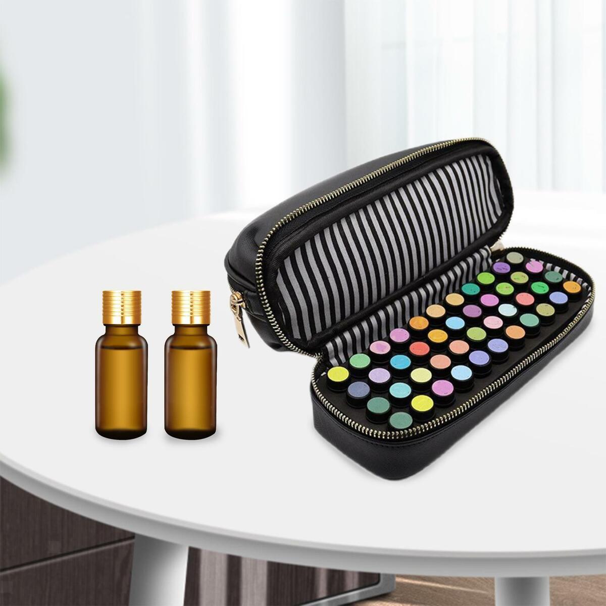 Oil Storage Case Double-Layer Traveling Shockproof Nail Polish Holder