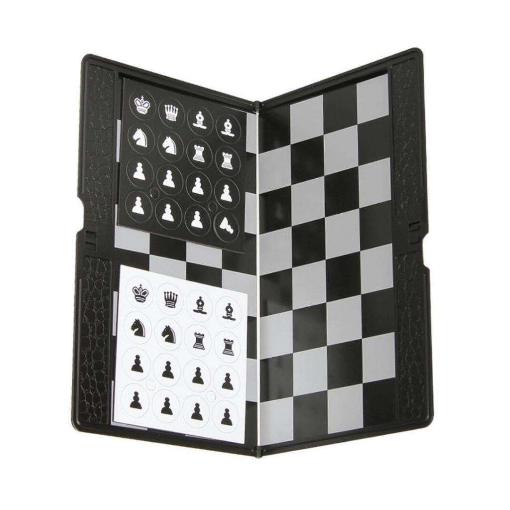 Foldable Mini Size Magnetic Chess Set  Pocket Chess Family Game