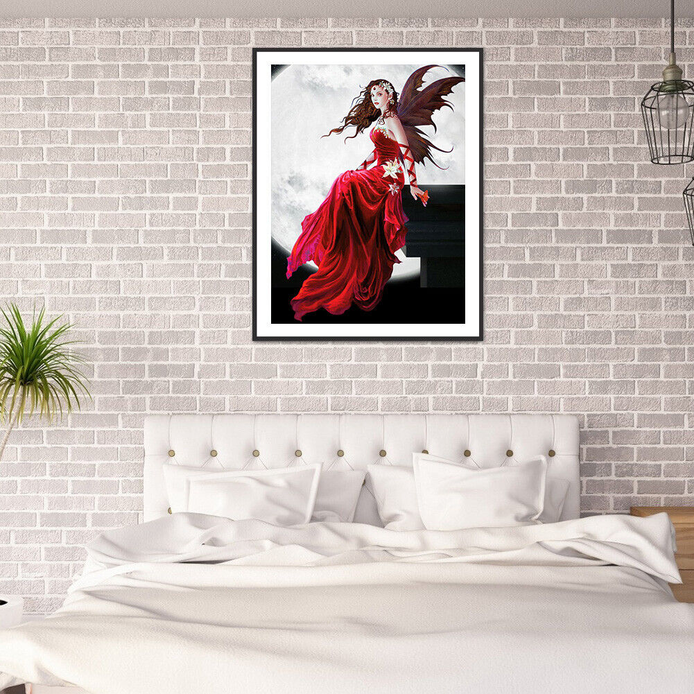 5D Diamond Painting DIY Girl Full Round Drill Mosaic Wall Pictures (X154)