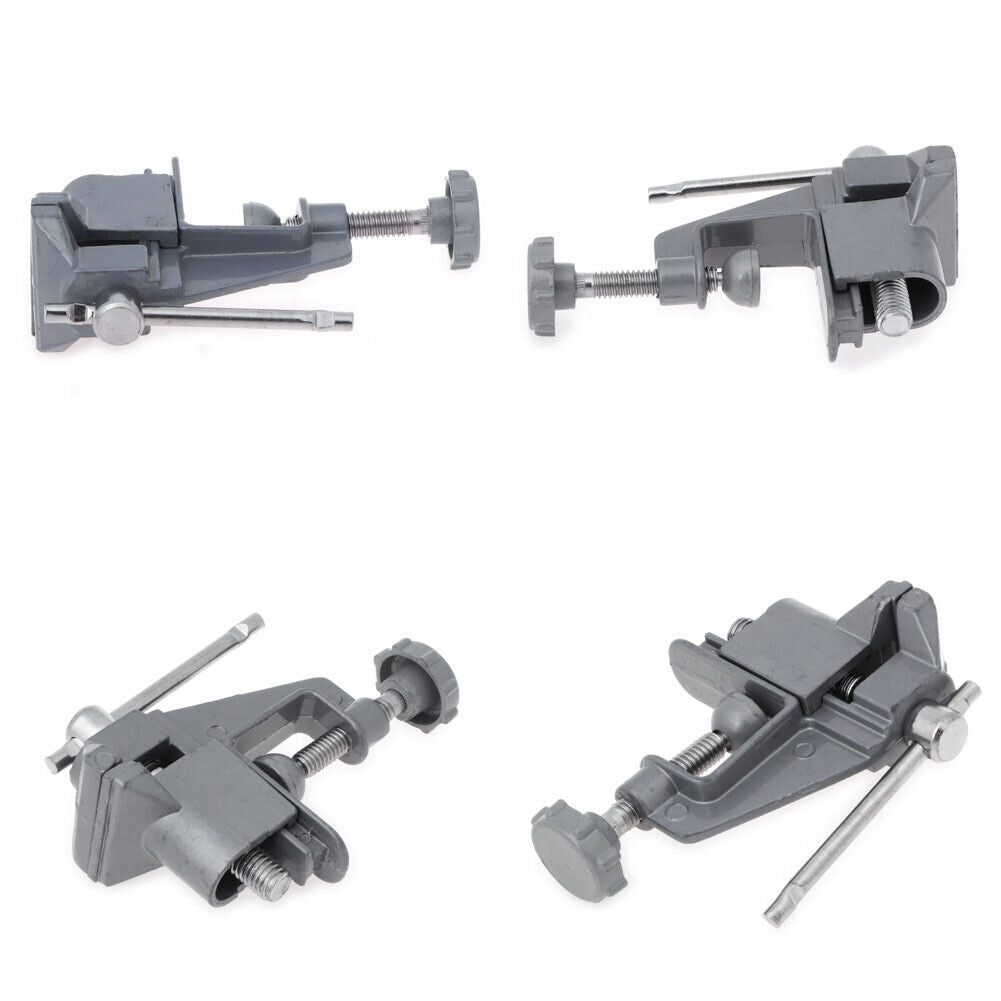30mm Mini Table Vice Bench Clamp Screw Vise for DIY Craft Electric Drill