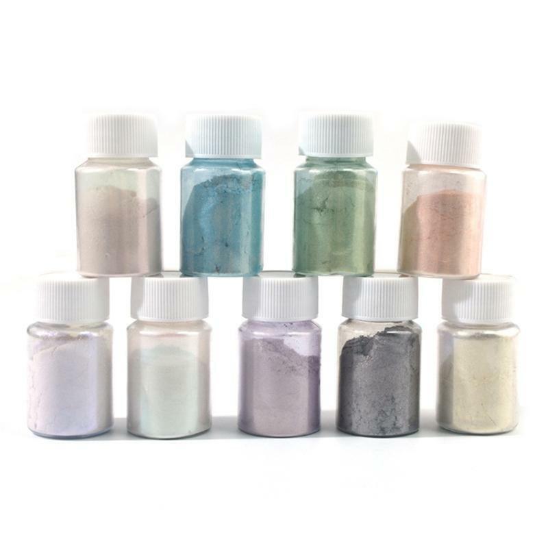 Flower Cambodia Diy Crystal Epoxy Polarized Powder 9 Colors Dyes