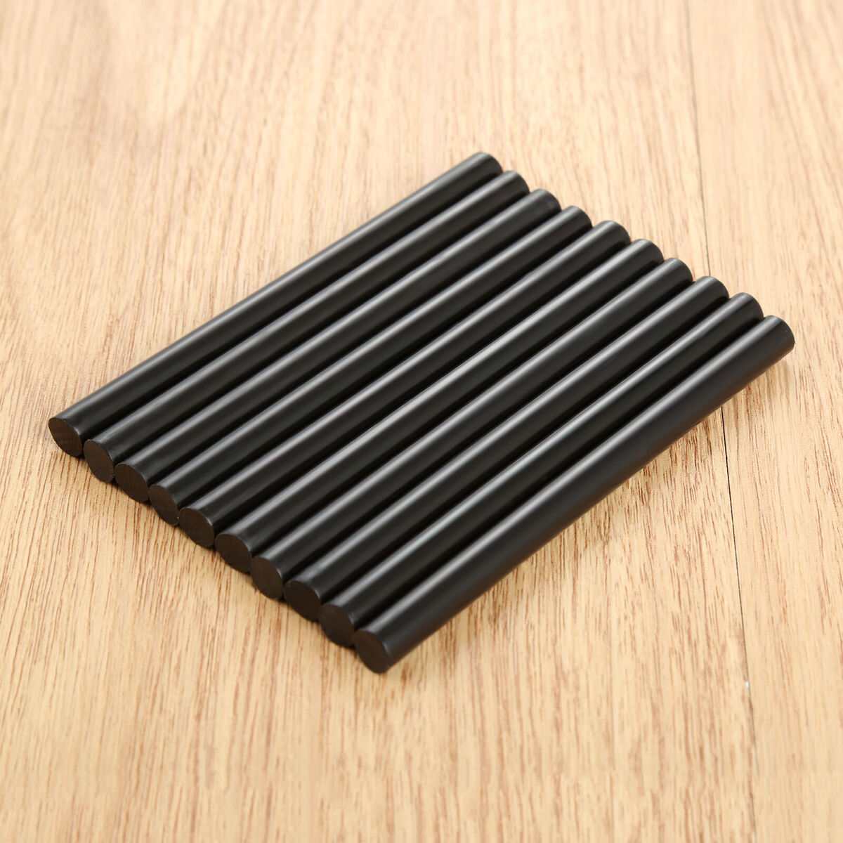 10Pcs DIY Repair Hot Melt Glue Gun Sticks EVA Glitter Powder Black 7mm*100mm