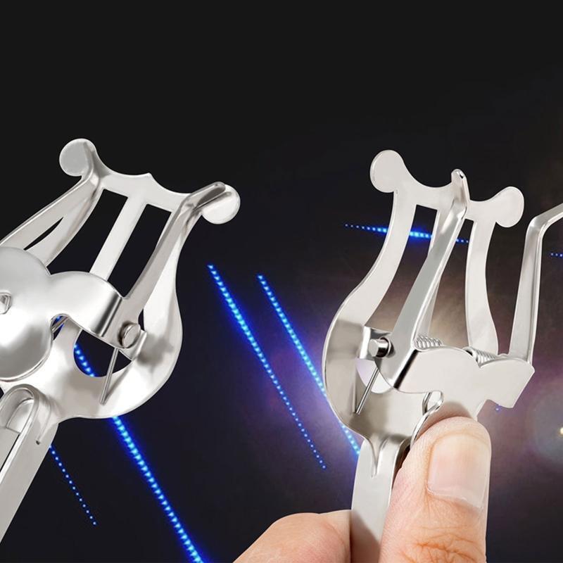 American Plating Clarinet Marching Lyre Clarinet Clamp Stand Musical Accessories